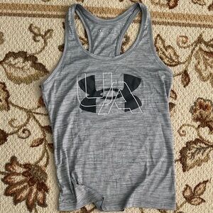 Under Armour Heather Gray Racerback Tank